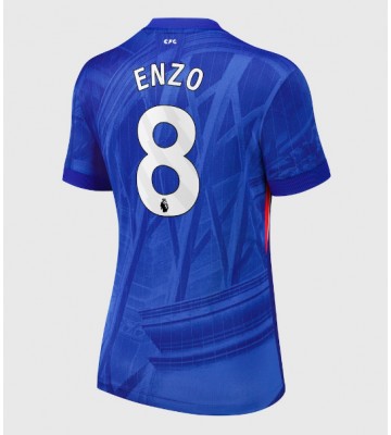 Chelsea Enzo Fernandez #8 Hjemmebanetrøje Dame 2025-26 Kortærmet
